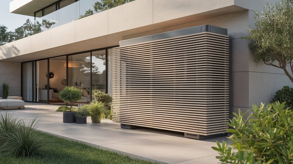 cache pompe à chaleur